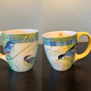Lang BIRDS IN WATERCOLOUR Ceramic Mug w/ Watercolor Artwork by Susan Winget